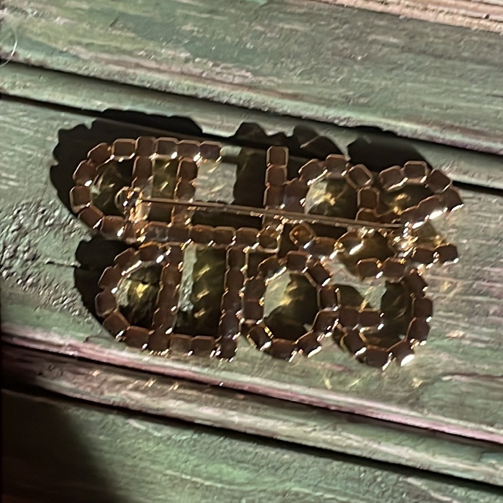 “Solid Gold” Brooch - image 2